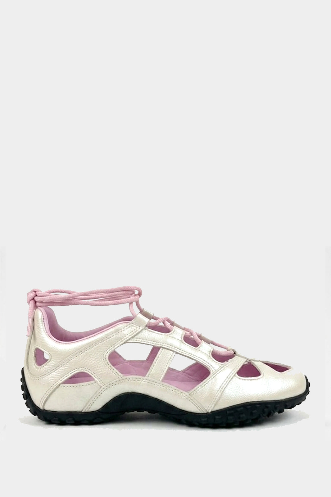 Hannah Trainers -  White Pearl
